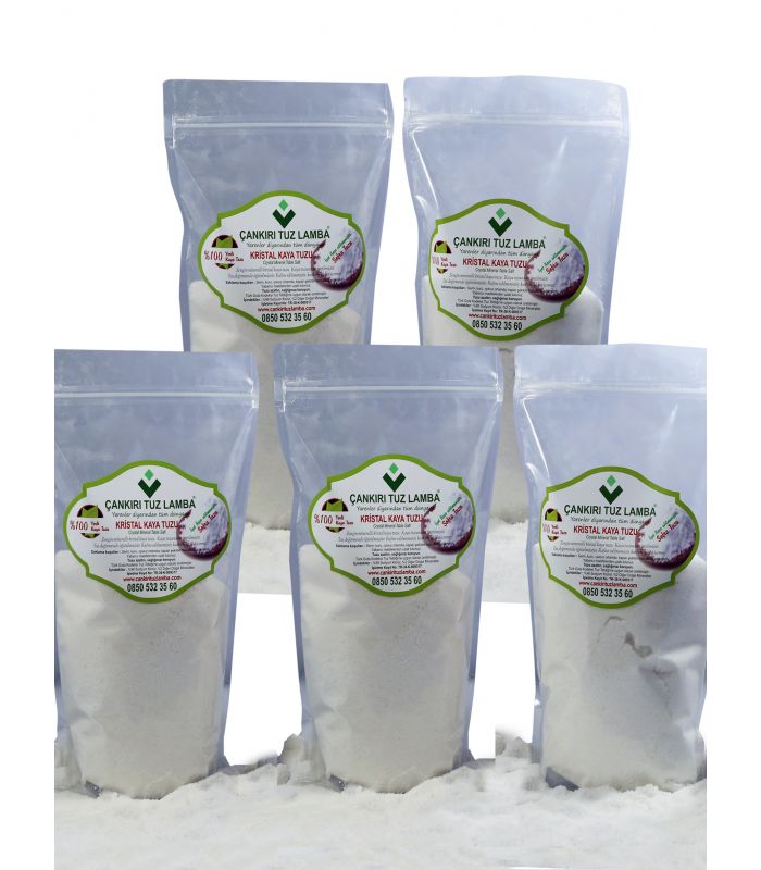 Çankırı Powdered Rock Salt (Wholesale - 5 KG)