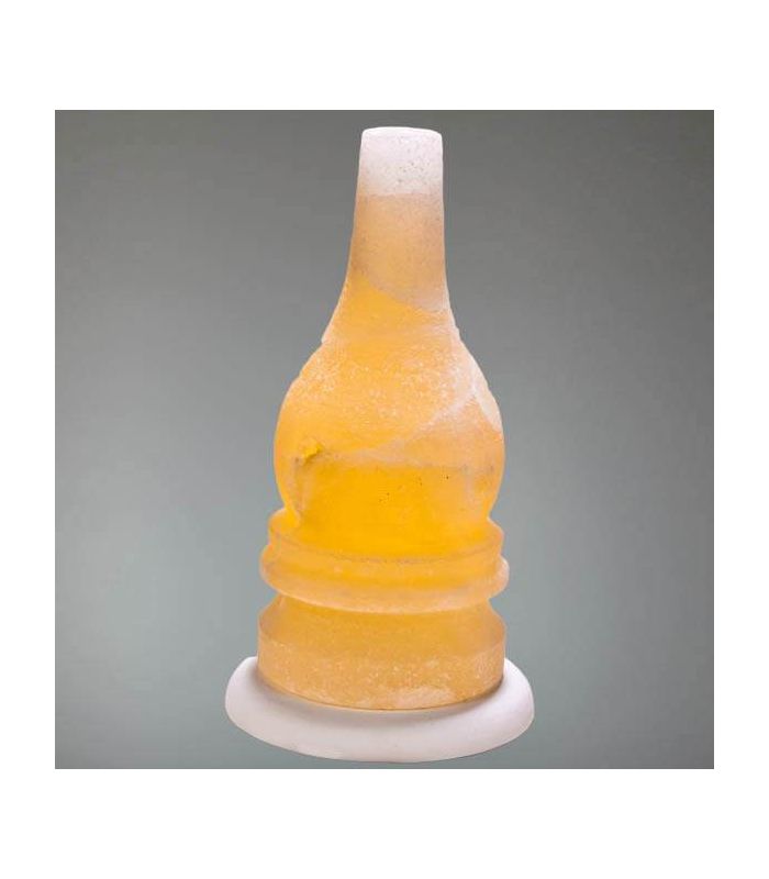 Salzlampe in Laternenform