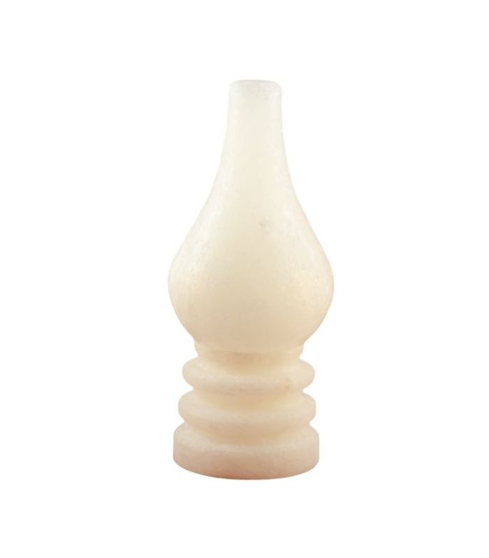 Geschwungene Himalaya-Salz-Untersetzer-Salzlampe aus Çankırı