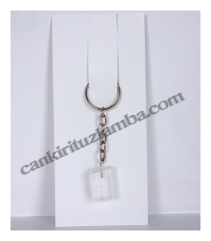 Cylinder Salt Keychain