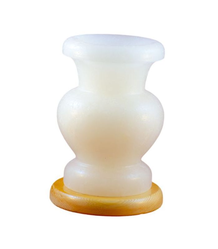 Vase-förmige Salzkristalllampe