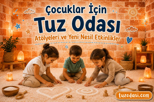 Çocuklar İçin Tuz Odası Atölyeleri ve Yeni Nesil Etkinlikler