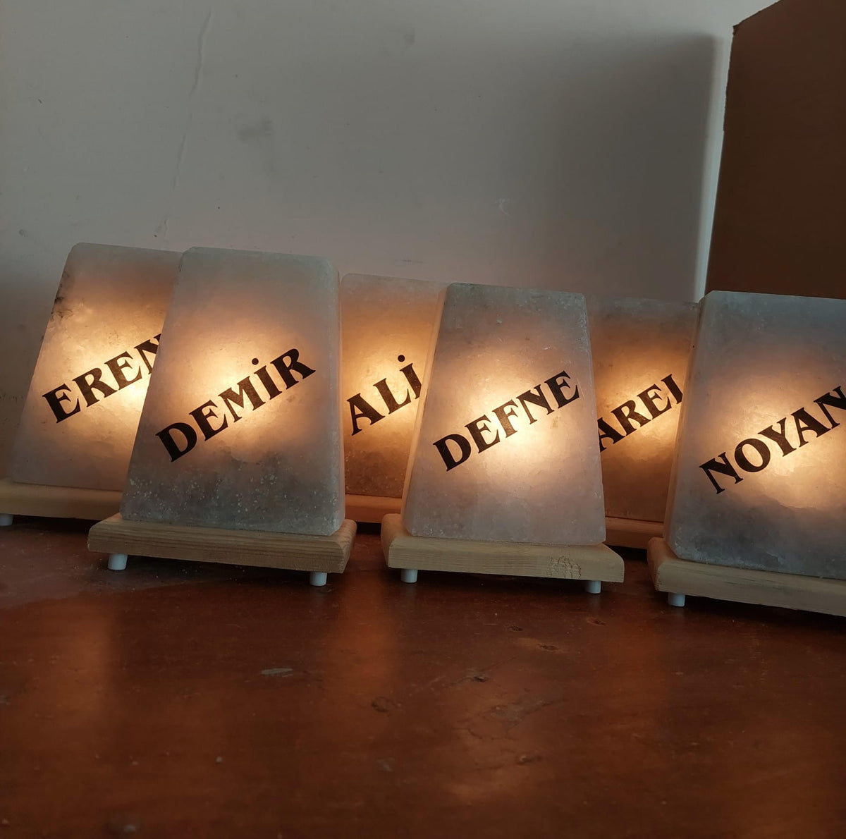Surface Printed Salt Lamp