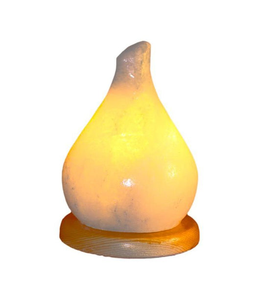 Flat Raindrop Salt Lamp