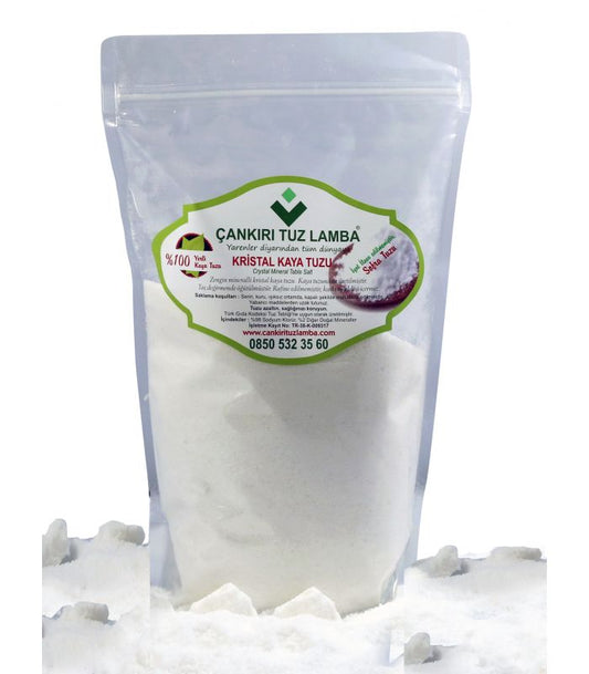 Wholesale Crystal Rock Salt Table Fine 1 Kg Stand-up Pouch