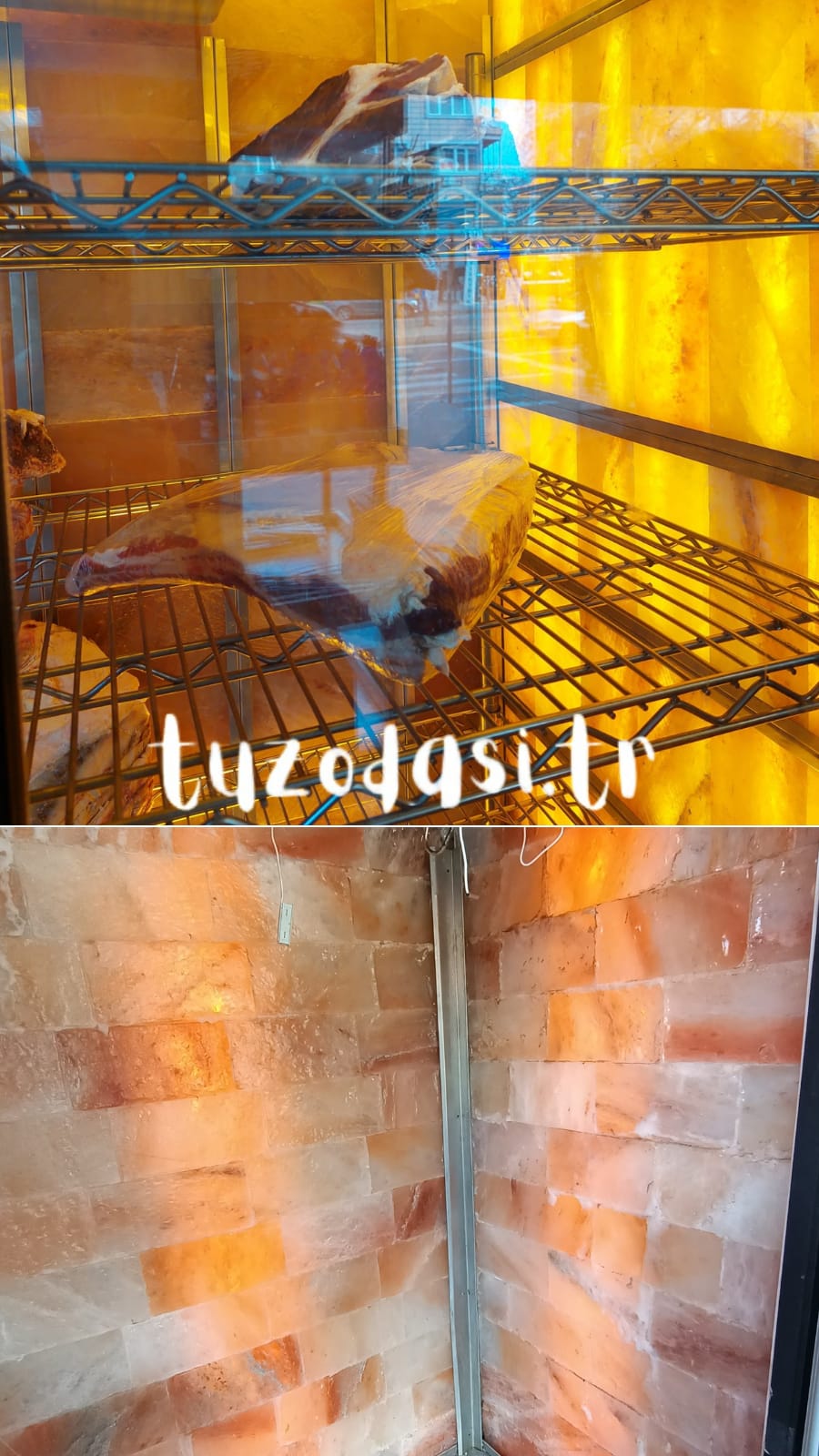 Himalayan Salt Brick for Dry Aged Refrigerators 20x10x5 cm