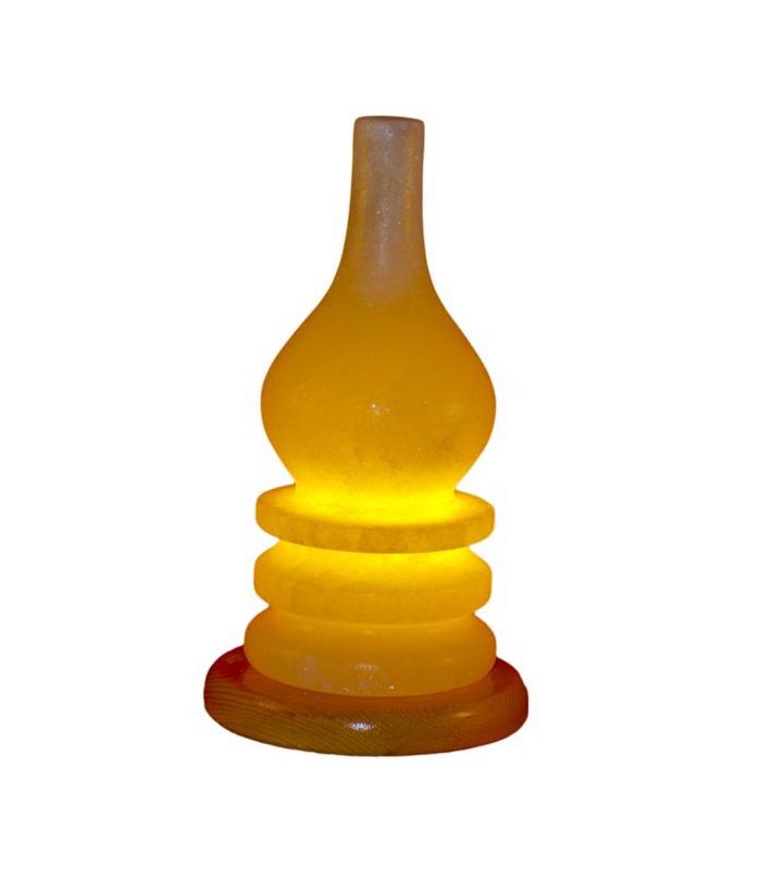 Çankırı-Salzlampe in Petroleumlampenform