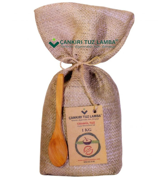 Granulat Kristall Speisesalz zum Mahlen 1 Kg