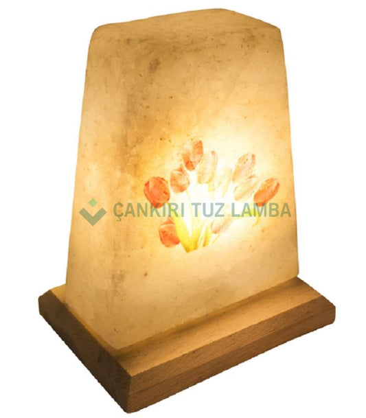 Rose-Shaped Salt Lamp