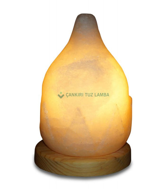 Patterned Raindrop Salt Lamp
