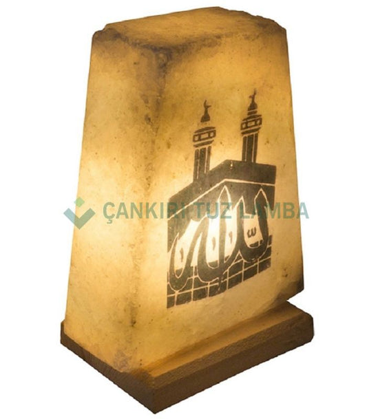 Kaaba-Designed Salt Lamp
