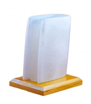 Book-Shaped Salt Lamp – With Cover Print or Plain