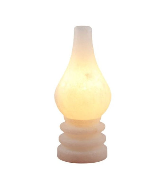 Çankırı Salt Lamp with Curved Rock Salt Base