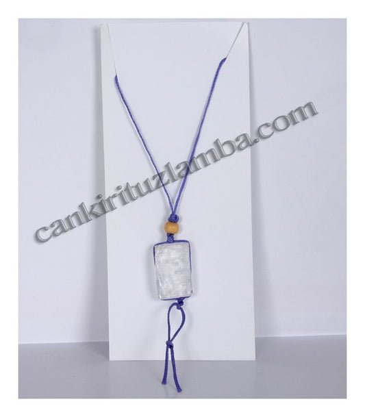 Purple Salt Necklace