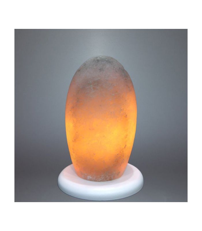 Gelbe Eier-Salzlampe