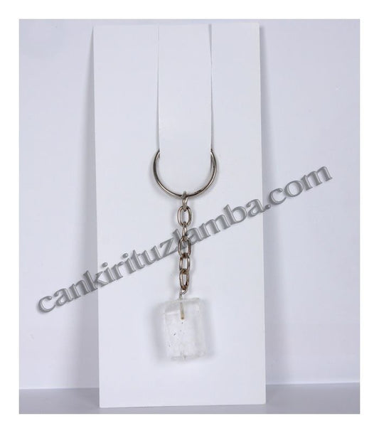 Cylinder Salt Keychain
