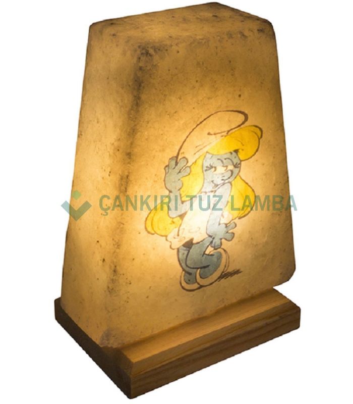 Şirine Desenli Tuz Lambası