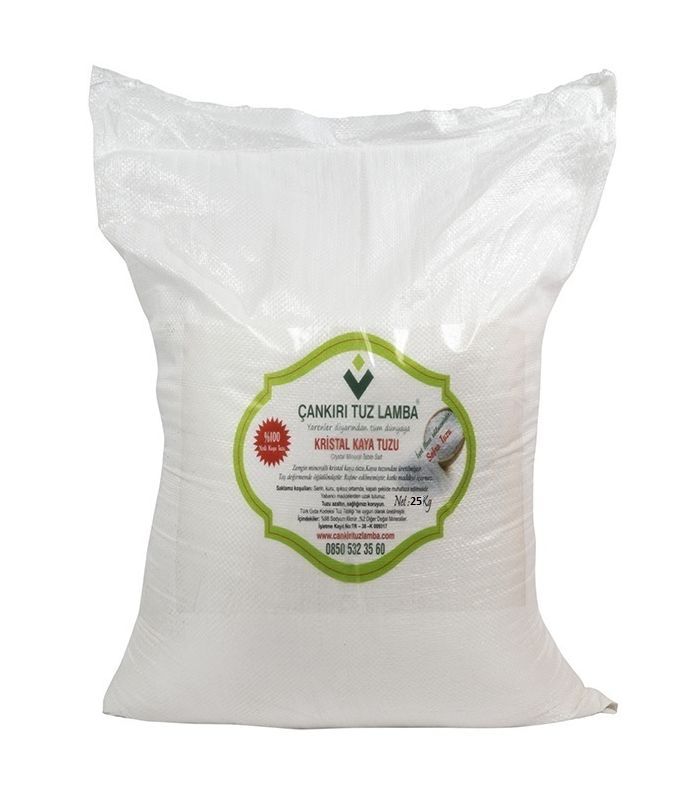 Çankırı Kaya Tuzu Toz 25 Kg Çuval – Toptan