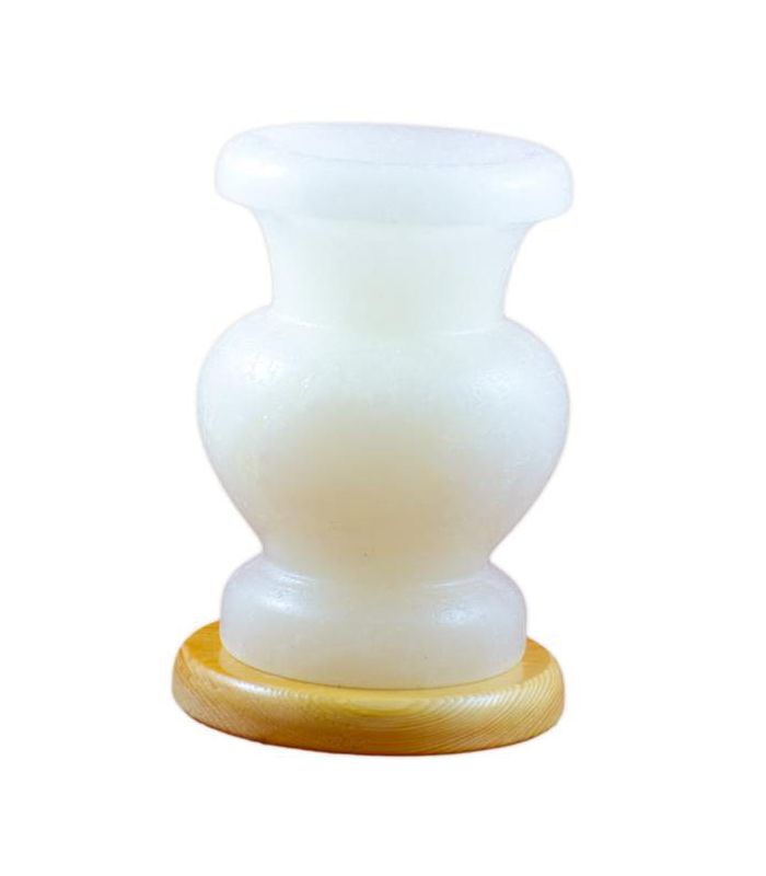 Vase-förmige Salzkristalllampe