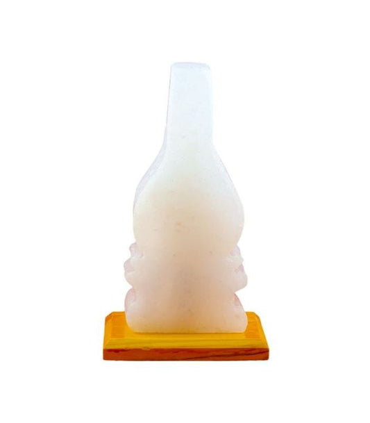 Flat Oil Lamp Shaped Salt Lamp
